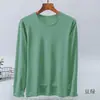 Camiseta de Manga Larga de Seda de Hielo para Hombre, Camisa de Malla Fina Transpirable para Verano con Aire Acondicionado, Camiseta Base Fresca, Camisa con Protección Solar, Camiseta de Secado Rápido