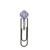 Popular Grupo de Chicas Demon Slayer Estudiante DIY Material de Oficina Clips Divisores Marcadores de Libros de PVC Clips de Papel Creativos Suministros de Oficina Transfronterizos