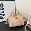 2025 Nuevo Bolso de Mano para Mujer Moda Casual Bolso de Hombro Textura Simple Bolso Cruzado para Salir a Diario Bolso de Viaje