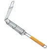 Directamente del fabricante: Parrilla de Barbacoa, Pinzas para Barbacoa Domésticas de Exterior, Rejilla de Barbacoa Reforzada de Acero Inoxidable, Jaula para Barbacoa, Herramientas para Barbacoa