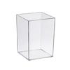 Porta-Canetas Acrílico Transparente com Cinco Compartimentos Ins Caixa de Armazenamento de Alto Valor Armazenamento de Mesa Porta-Canetas Quadrado de Plástico Armazenamento