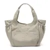 Bolso de Lona Grande de Nylon de Estilo Simple Nuevo 2026 para Mujer, Bolso de Mano Casual Ligero, Versátil para el Viaje Diario