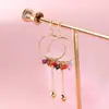 Pendientes de Borla Circulares de Plata de Ley S925 Tonglin para Mujer, Largos, Elegantes, con Campanillas Pequeñas, Pendientes Bohemios, Venta al por Mayor