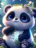 Exportación Transfronteriza Animalitos Lindos Bordado de Diamantes DIY Panda Lindo 5D Diamante Completo Hecho a Mano Pintura de Diamantes Pintura de Diamantes