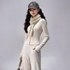 Chaqueta de Yoga de Alta Elasticidad para Mujer, Corta, Adelgazante, Transpirable, Manga Larga, Cardigan con Cremallera, Conjunto de Top para Fitness y Running