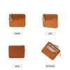 Portatarjetas Personalizado de Color Contrastante con Patrón de Cocodrilo de PU para Mujer con Múltiples Ranuras para Tarjetas, Mini Billetera con Cremallera, Set de Identificación, Venta al por Mayor Transfronteriza