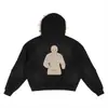 Moletom com Capuz de Design Americano para Homens e Mulheres, Estampa de Estrelas Outono e Inverno Casual Solto Moda Cardigã Versátil