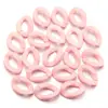 Plástico Acrílico Colorido Cor Sólida Fosco Corrente Corrente DIY Anel Aberto Bolsas de Joias Pequenos Acessórios Atacado