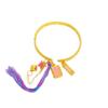 Pulsera antigua hecha a mano de Jin Yan Zixia Fairy Jiyan para mujer, sólida, con apertura ajustable, estilo retro, regalo de moda nacional.
