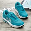 Zapatos Deportivos para Mujer 2025 Malla Transpirable Zapatos Mecedora Estilo Coreano Más Fácil para Combinar Casual Plataforma de Suela Gruesa Zapatos para Correr Venta al por Mayor