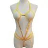 Lencería Sexy Mini Traje de Baño Traje de Baño de una Pieza Traje de Baño Sexy Transparente de una Pieza Bikini de Tres Puntos Traje Europeo y Americano