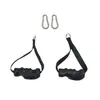 Varios Tipos de Manijas para Estanterías Pórtico, Manijas de Fitness, Manijas Metálicas para Cuerdas de Resistencia Multifuncionales, Manijas para Cuerdas Elásticas, Manijas para Ejercicios de Pájaro Grandes y Pequeños