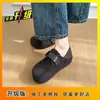 Zapatos Birkenstock Casuales de Verano 2026, Estilo Nuevo, de Cobertura Completa, con Suelas Gruesas y Aumento Oculto de Altura, Mocasines Slip-On Lindos y Originales para Personas Petitas