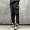 Overoles Transfronterizos para Hombre, Nuevo Estilo Primavera y Otoño, Marca de Tendencia Estilo Japonés, Pantalones Casuales Holgados Multibolsillos Atractivos, Talla Grande