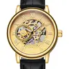 Ver Leo Lai transfronterizo hueco a través del fondo mecánico relojes de comercio exterior relojes mecánicos no automáticos mecánicos para hombre venta al por mayor
