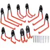 Ganchos de Metal Pesado para Garagem, Bicicleta, Jardim, Armazém, Armazenamento, Ferragens e Ferramentas