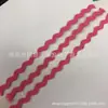 Fita de Poliéster 3mm Borda Curva Cinto Renda Ondulada Renda em S Fita de Renda Cinto Decorativo Acessórios de Renda para Vestuário Cortina