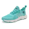 Zapatos Talla Grande Transfronterizos Diecisiete Pares Suela de Palomitas Zapatos de Hombre Malla Transpirable Versátiles Casuales Zapatos Deportivos Flyknit