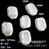 Perlas Irregulares Barrocas Iridiscentes de Agujero Recto de ABS con Hilo Irregular Tipo Concha Perlas de Imitación Materiales para Joyería Hecha a Mano DIY
