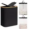Cesta Plegable para Ropa Sucia de Hogar Transfronteriza, Cesta de Tela para Ropa Sucia con Dos Bolsas Interiores, Cesta para Ropa Sucia de Baño, Estilo Popular