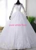 Vestidos de Novia Europeos y Americanos Transfronterizos Tallas Grandes Modelo Nuevo 2026 Cola Larga Cintura Media Espalda Descubierta de Ensueño Vestido de Novia de Manga Larga en Stock Almacén en el Extranjero