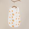 Saco de dormir de gaze de algodão recém-nascido saco de dormir anti-frio bebê integrado anti-chute colcha sem mangas colete crianças saco de dormir