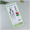 Fabricante Personalizado Letras Inglesas Coloridas PVC Blister Quadro de Parede Teste de Visão Estereoscópica 3D Blister Pintura Côncava e Convexa