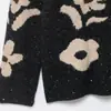 Suministro Exclusivo Transfronterizo de Ropa para Mujer 2026 Nuevo Estilo Europeo y Americano Moda Casual Tejido Jacquard Floral Suéter Chaqueta 2893200