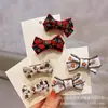 Mini Pinzas para el Cabello Bordadas Estilo Coreano para Niños, Lindas Pinzas Laterales Cubiertas de Tela al por Mayor