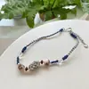 Nuevo Estilo Collar y Pulsera de Cuerda Trenzada, Diseño de Nicho con un Toque de Alta Gama, Cadena Versátil para la Clavícula, Artesanía Robusta, Moderno y Elegante para Mujeres