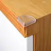Fábrica casa segurança infantil canto esférico grande ângulo anti-colisão silicone transparente canto de bebê atacado
