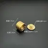 Colección Completa de Accesorios para Bandeja de Té: Boca de Cobre de Baquelita, Salida de Drenaje de Tubería de Cobre, Boquilla para Ceremonia del Té, Codo de Salida de Agua para Mesa de Té, Colector de Agua de Acero Inoxidable