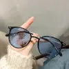Gafas de Sol Fotocromáticas de Prescripción de Moda Nuevo Estilo para Hombres y Mujeres, Montura Redonda Retro, Montura Ultraligera, Artísticas y Frescas