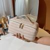 Bolsa Cosmética Padrão Casca Transfronteiriça Novo Nicho de Alta Qualidade Grande Capacidade Conveniente Bolsa de Higiene Pessoal para Viagem Bolsa de Armazenamento de Cosméticos
