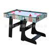 Mesa de juego multifuncional 4 en 1, directa de fábrica, para futbolín, hockey sobre hielo, tenis de mesa, billar y entretenimiento en interiores.