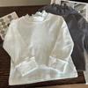 Ropa Infantil Estilo Coreano 2026 Nueva Primavera Camisa Base Lisa de Manga Larga para Niñas Camiseta Casual Versátil de Manga Larga Infantil Moderna