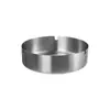 Ashtray Anticaída de Metal Acero Inoxidable para Hotel Hogar Cafetería al por Mayor Restaurante Regalo Ashtray Engrosado Duradero
