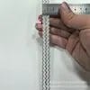 Adorno de Encaje Metálico Ondulado Estilo Étnico de Moda Inspirado en Chanel para Vestidos, Tocados, Zapatos, Sombreros, Accesorios de Ropa DIY