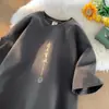 Camiseta de manga corta Guofeng para hombre Verano 2025 Nueva Holgada Sencilla Versátil Nuevo estilo chino Moda Diseño de marca Sentido de diseño Media manga