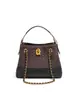 Bolsa de Corrente Estilo Pequeno Luxo em Camurça Fosca para Mulheres, Bolsa de Mão Tecida à Mão, Bolsa Tote, Bolsa de Ombro Único, Bolsa Transversal, Bolsa Quadrada Pequena