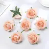 Z Nuevas Rosas de Terciopelo de Alta Gama, Cabezas de Flores de Rosa Artificiales, Accesorios para Ropa de Ramillete DIY, Materiales Florales al por Mayor, Flores Falsas
