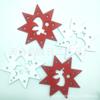 Producción de fábrica etiqueta de madera en forma de corazón listado etiqueta de deseo grabado láser etiqueta de Navidad decoración artesanal regalo