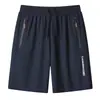 Shorts Casuais Esportivos Transfronteiriços, Shorts Respiráveis para Homens e Mulheres, Calças Três Quartos Soltas Finas, Calças Esportivas de Secagem Rápida, Shorts de Fitness