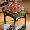 Mesa Dobrável, Mesa Especial para Jogar Cartas, Mesa Doméstica de Mahjong, Mesa de Jantar de Uso Duplo, Mesa Quadrada para Apartamentos de Aluguel, Mesa de Jogo de Cartas com Manivela