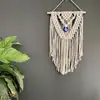 Tapiz del Ojo Turco Azul Tejido a Mano Decoración de Pared del Mal de Ojo Decoración de Pared Artículos Transfronterizos en Stock