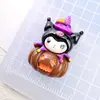 Dibujos animados Trinity Calabaza de Halloween Accesorios de Resina Pegamento Cremoso DIY Funda de Teléfono Pasador Hebilla de Zapato Colgante Decoración