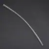 Tubo Termoencolhível Isolado Transparente PE 2 Peças Tubo Termoencolhível Isolado de Parede Fina Revestimento Protetor de Cabo de Dados Atacado