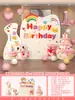 Cenário de Decoração para o Primeiro Aniversário de Menino com Painel de KT para Sessão de Fotos e Cerimônia de Aniversário de Um Ano