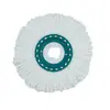 Adecuado para cabezal de repuesto de mopa giratoria Leifheit/Lifei Almohadilla de repuesto para mopa de microfibra cabezal de mopa