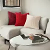Almohada de Maíz Partida Transfronteriza de Amazon Funda de Cojín de Color Sólido Simple Moderna para Sala de Estar Sofá Almohada de Mesita de Noche